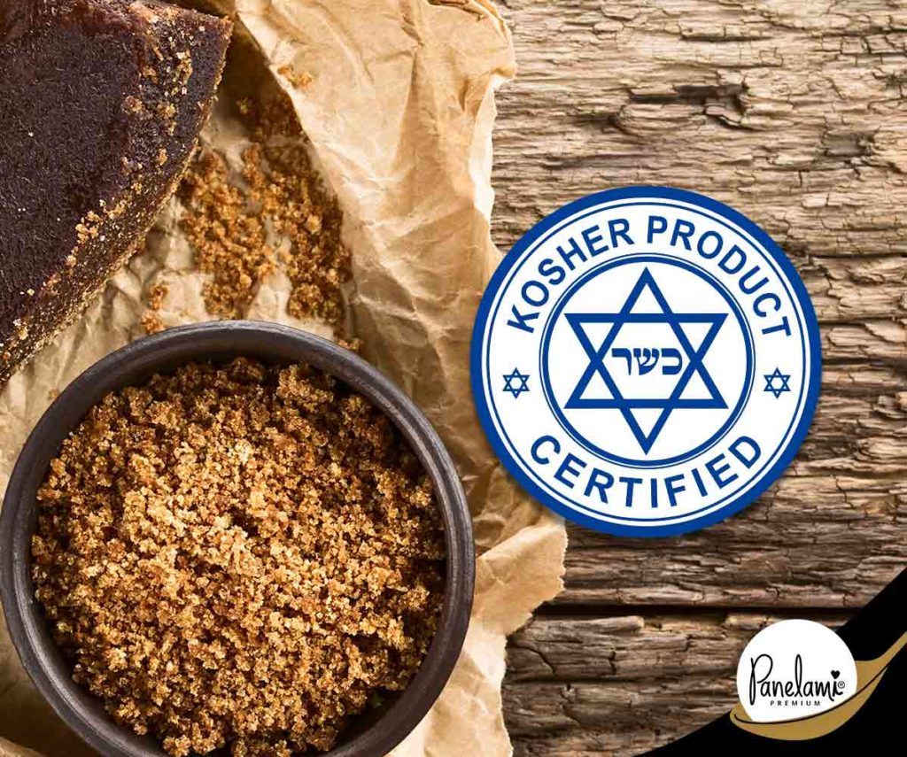 certificación kosher de endulzante natural Panelami